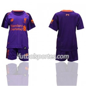 Camisetas Liverpool Niño Segunda Equipacion 2018/2019